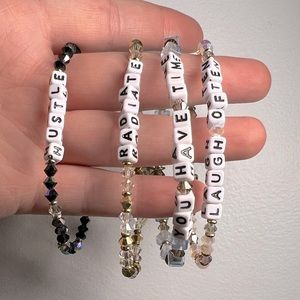 Little Words Project Bracelets